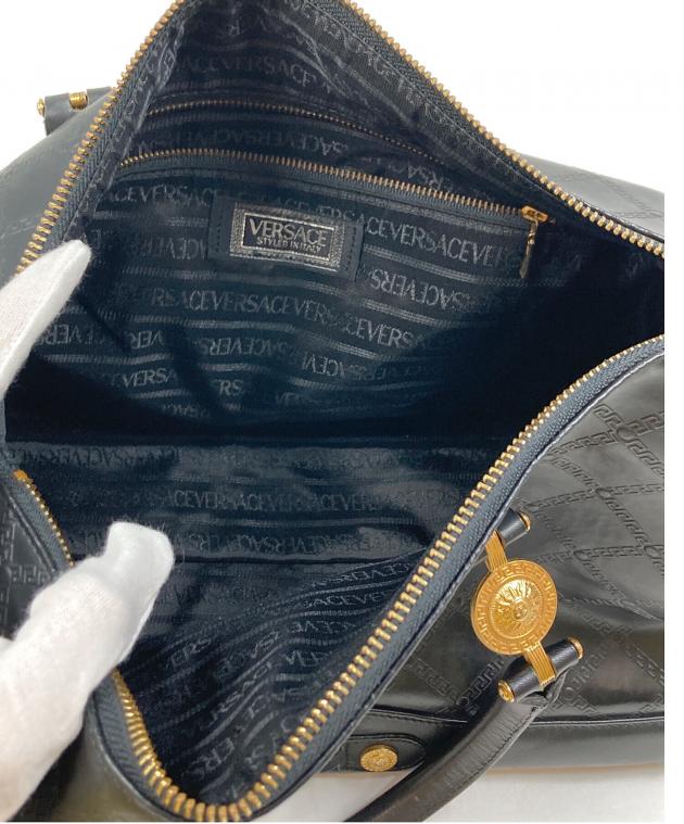 中古・古着通販】VERSACE (ヴェルサーチェ) サンバースト PVC×レザー