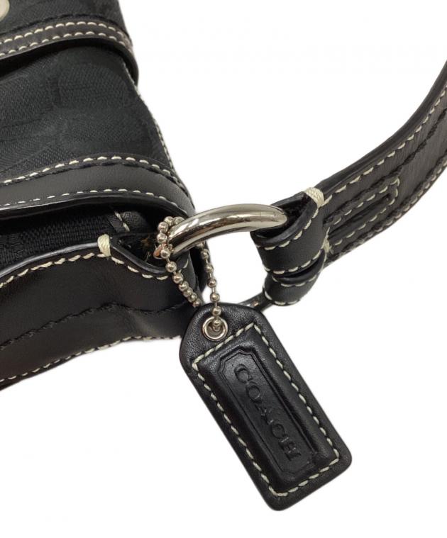 中古・古着通販】COACH (コーチ) キャンバスシグネチャーショルダー