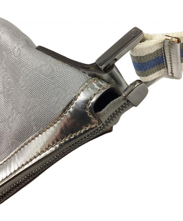 中古・古着通販】GUCCI (グッチ) GGキャンバスショルダーバッグ
