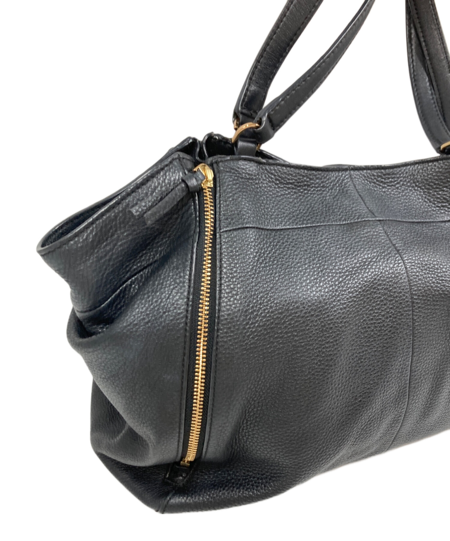 中古・古着通販】TORY BURCH (トリーバーチ) ジップデザインレザー