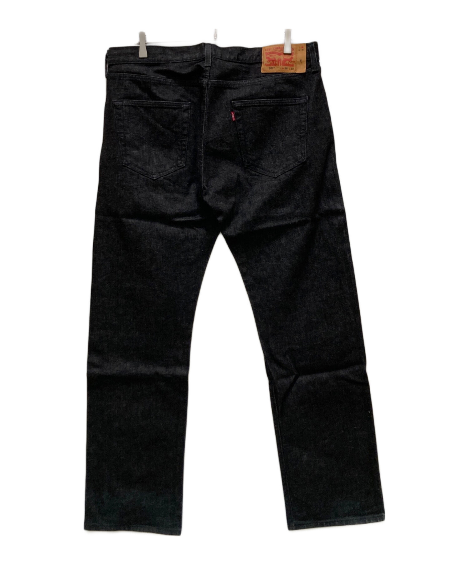 中古・古着通販】LEVI'S (リーバイス) ブラック先染めデニムパンツ