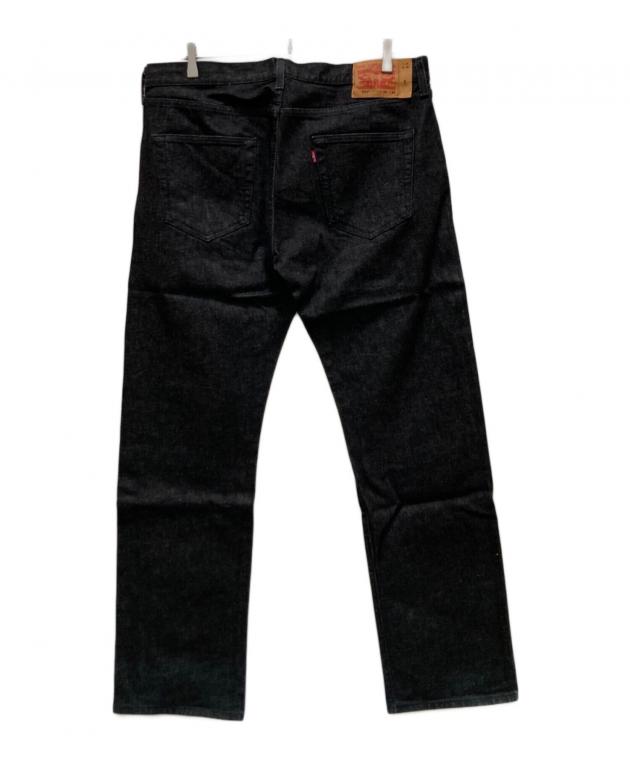 中古・古着通販】LEVI'S (リーバイス) ブラック先染めデニムパンツ