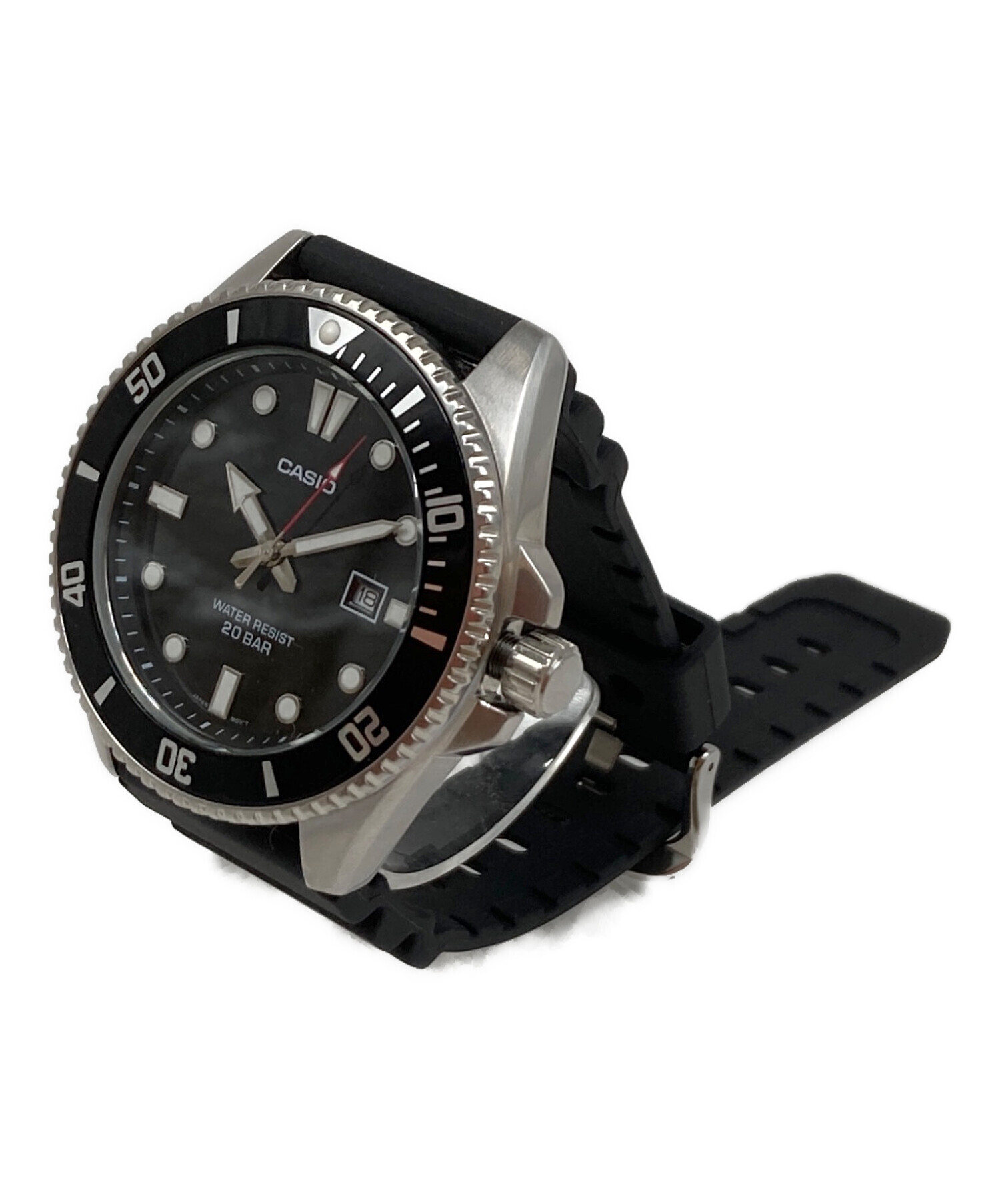 中古・古着通販】CASIO (カシオ) ダイバーズウォッチ ブラック