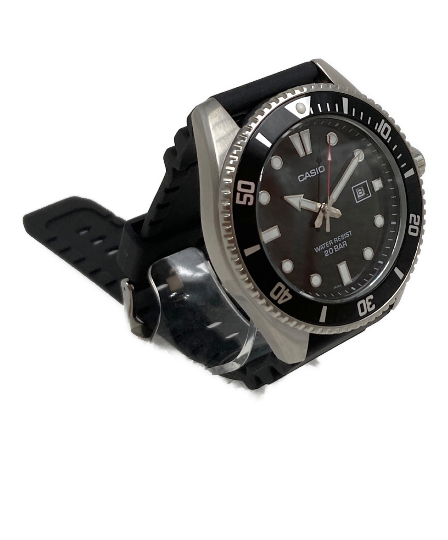 中古・古着通販】CASIO (カシオ) ダイバーズウォッチ ブラック