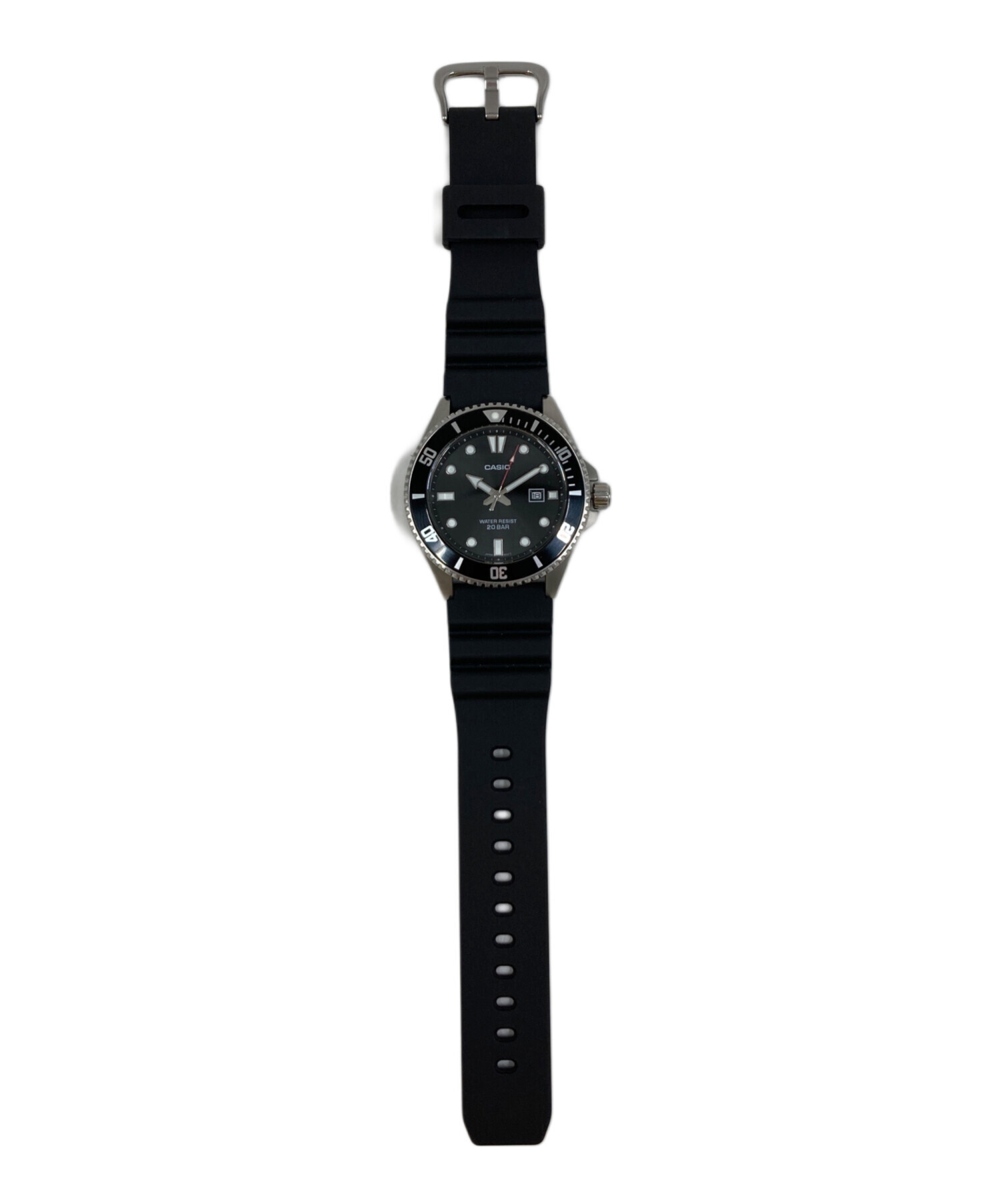 中古・古着通販】CASIO (カシオ) ダイバーズウォッチ ブラック 