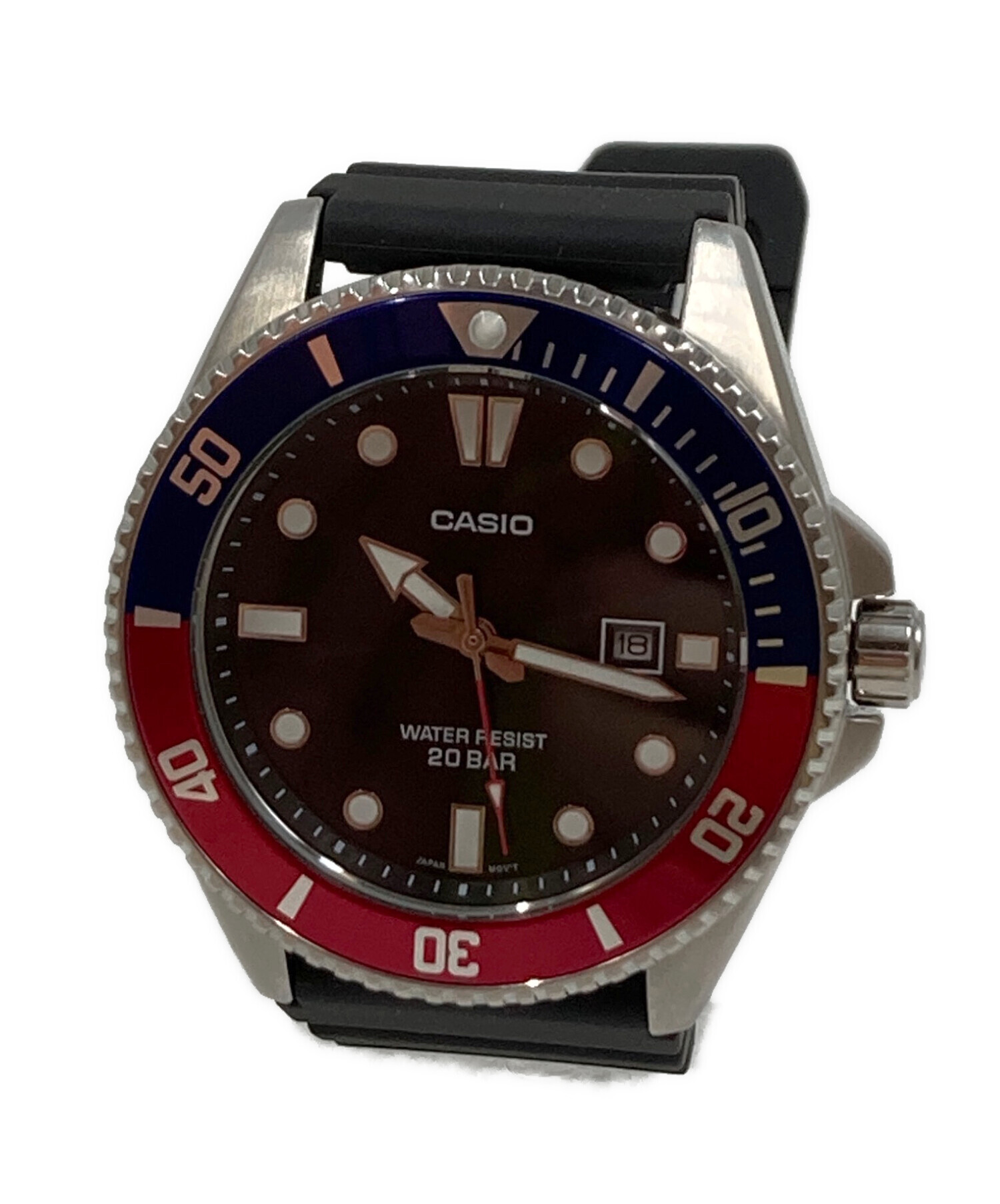 中古・古着通販】CASIO (カシオ) ダイバーズウォッチ ブラック