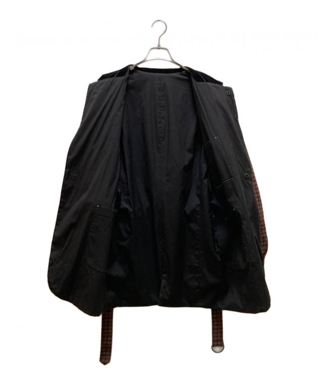 中古・古着通販】SUNSEA (サンシー) リバーシブルネットワークチェック