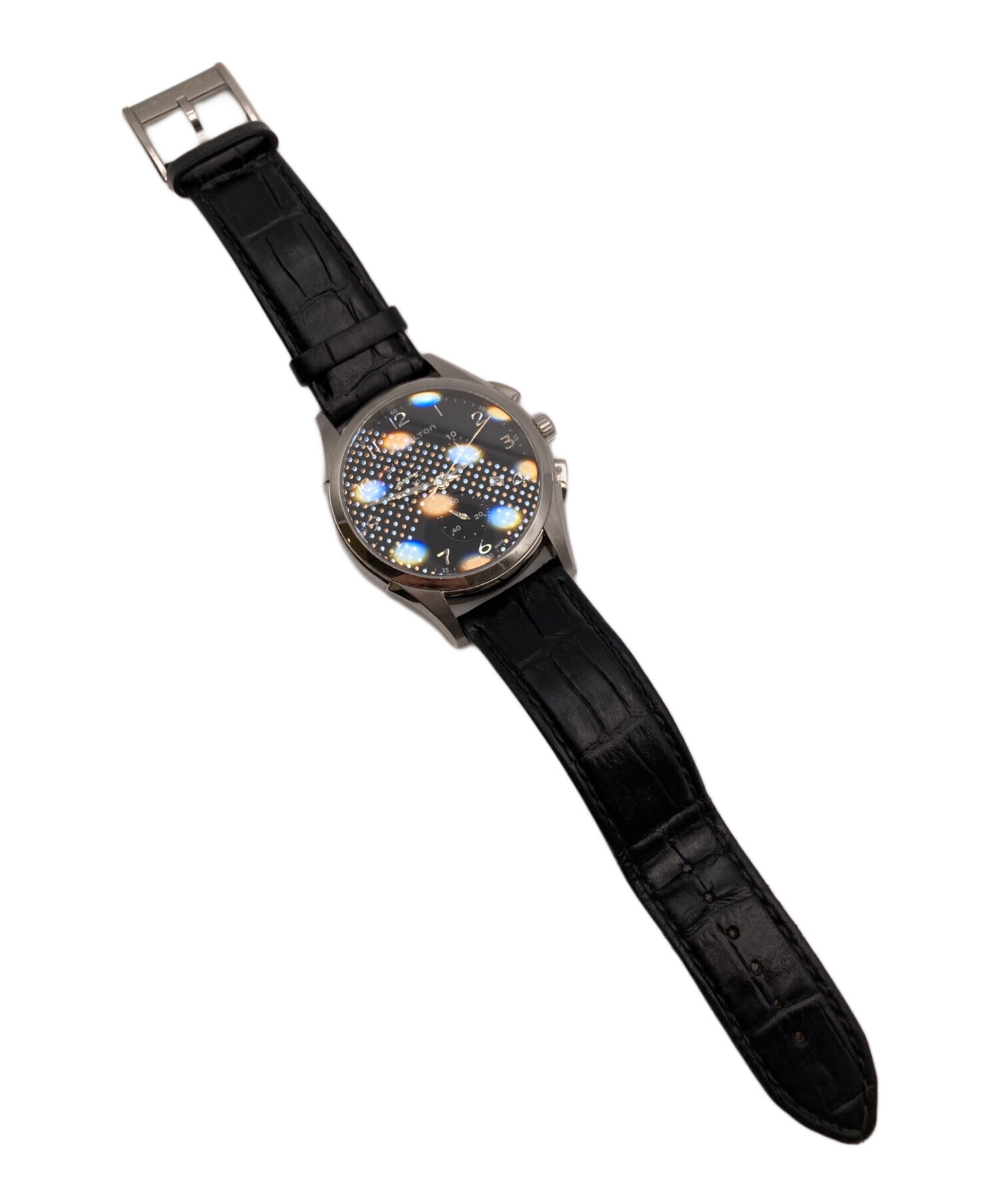中古・古着通販】HAMILTON (ハミルトン) リストウォッチ ブラック