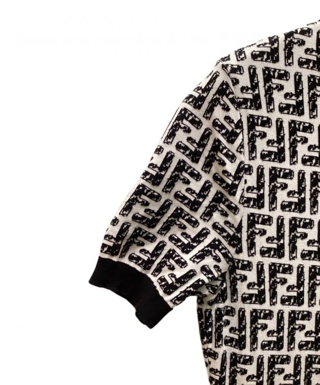 中古・古着通販】FENDI (フェンディ) ズッカ柄半袖ニット
