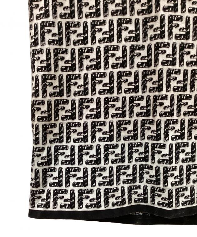 中古・古着通販】FENDI (フェンディ) ズッカ柄半袖ニットワンピース