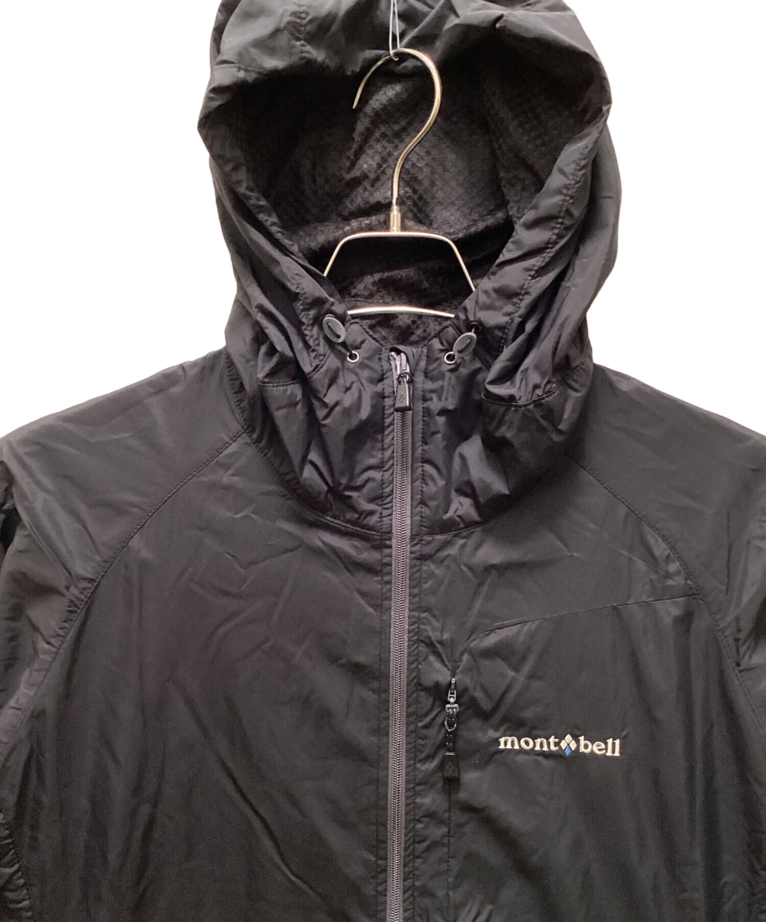 中古・古着通販】mont-bell (モンベル) ライトシェルパーカ ブラック