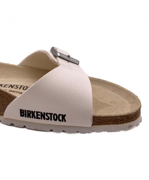 ビルケンシュトック BIRKENSTOCKマドリッド サンダル ホワイト24cm 中古・古着通販】BIRKENSTOCK (ビルケンシュトック) マドリッド 1