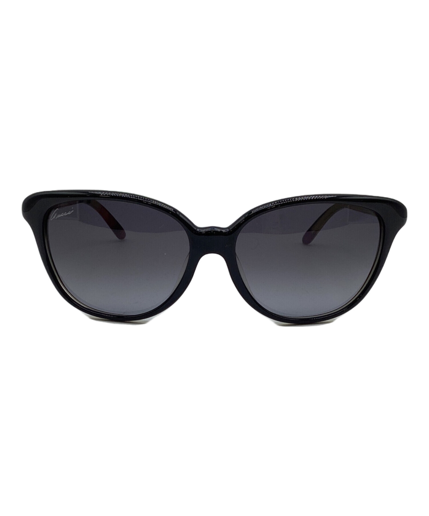 中古・古着通販】GUCCI (グッチ) キャットアイサングラス ブラック 