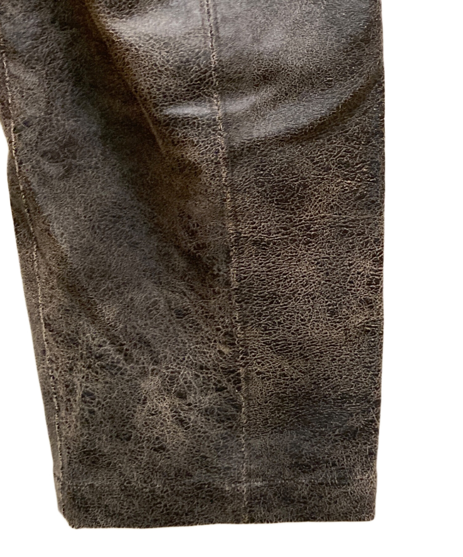 AMERI☆ CRUSHED LEATHER COAT Ameri（アメリ）の「CRASH SYNTHETIC 