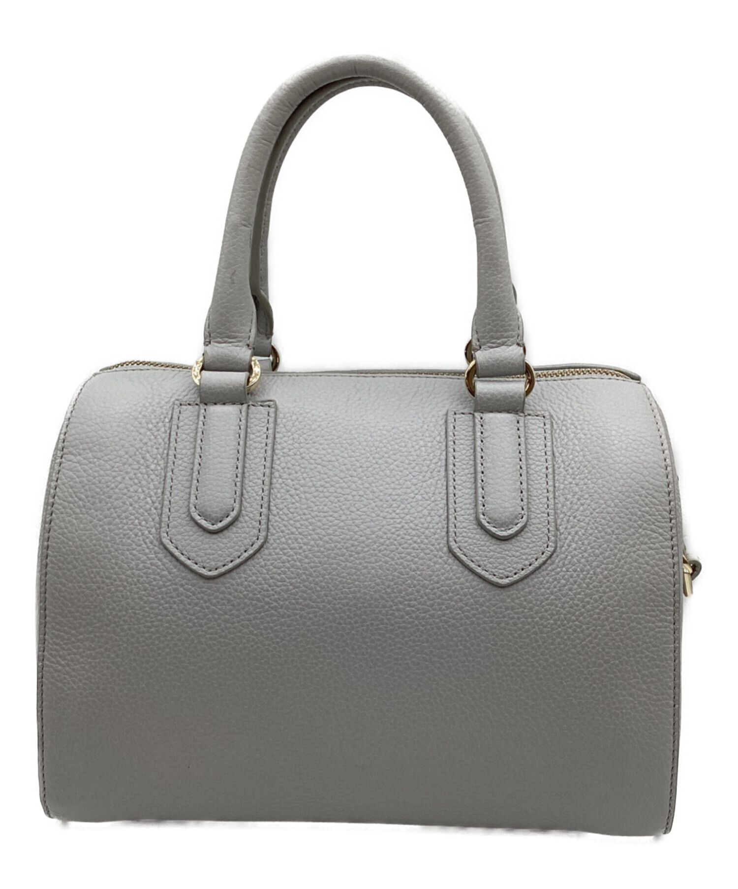 中古・古着通販】FURLA (フルラ) 2WAYミニボストンバッグ ライトグレー