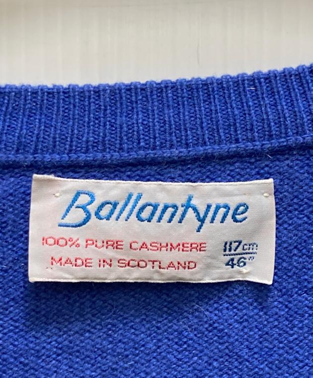 Ballantyne カシミヤ100% バランタイン スコットランド製 46 中古・古着通販】BALLANTYNE (バランタイン) カシミヤVネックニット