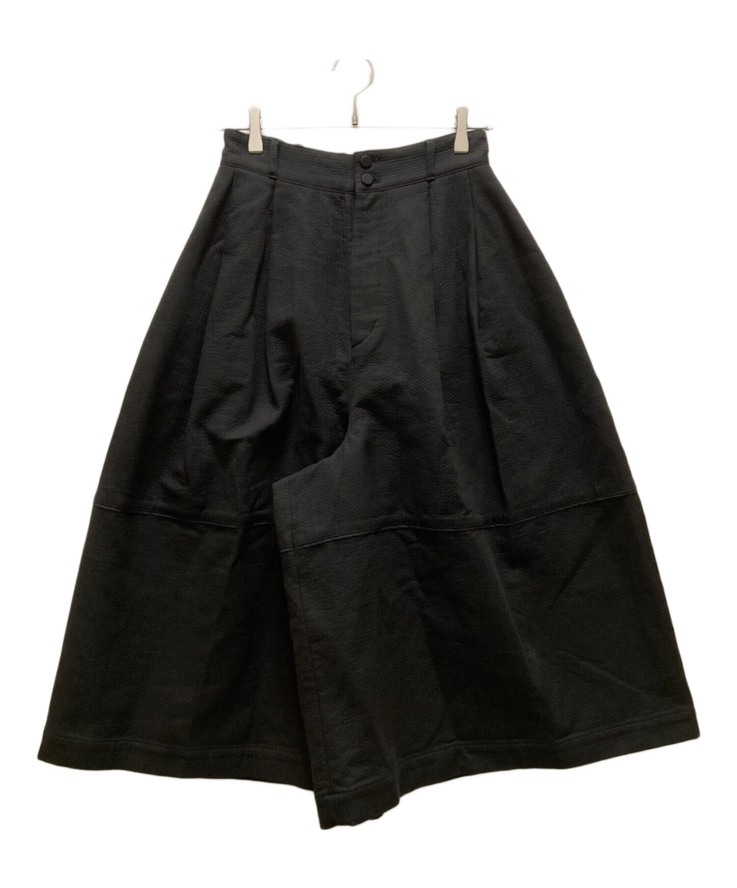 中古・古着通販】susuri (ススリ) ポーンキュロット パンツ ブラック