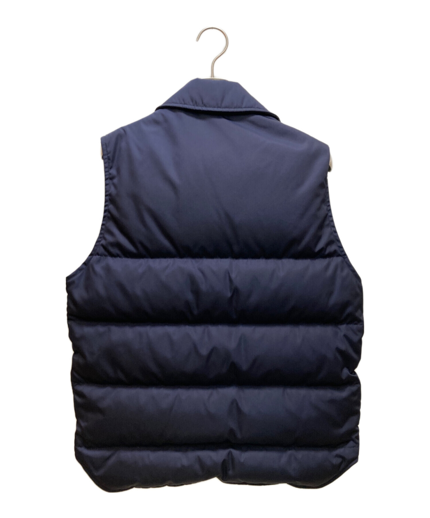 中古・古着通販】PRADA (プラダ) リナイロン ダウンベスト ネイビー