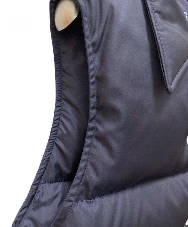 中古・古着通販】PRADA (プラダ) リナイロン ダウンベスト ネイビー
