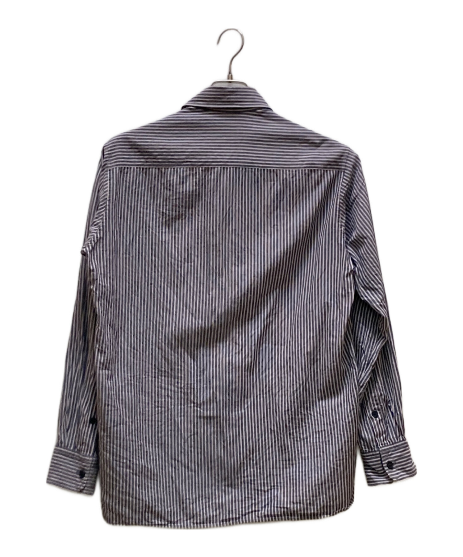 ヨウジヤマモト プールオムYohji Yamamoto POUR HOMME ストライプ切替