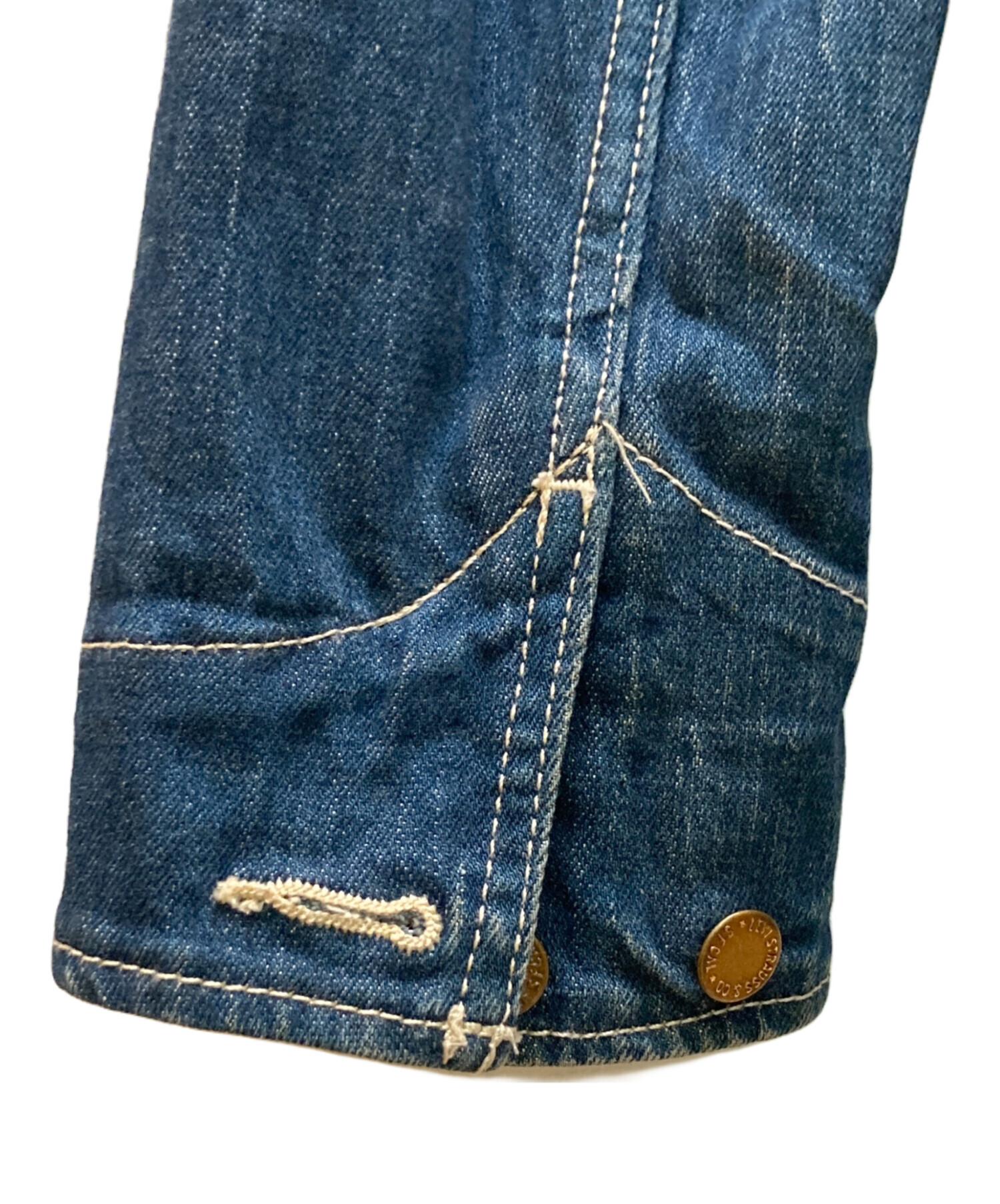 中古・古着通販】LEVI'S (リーバイス) カバーオール インディゴ サイズ