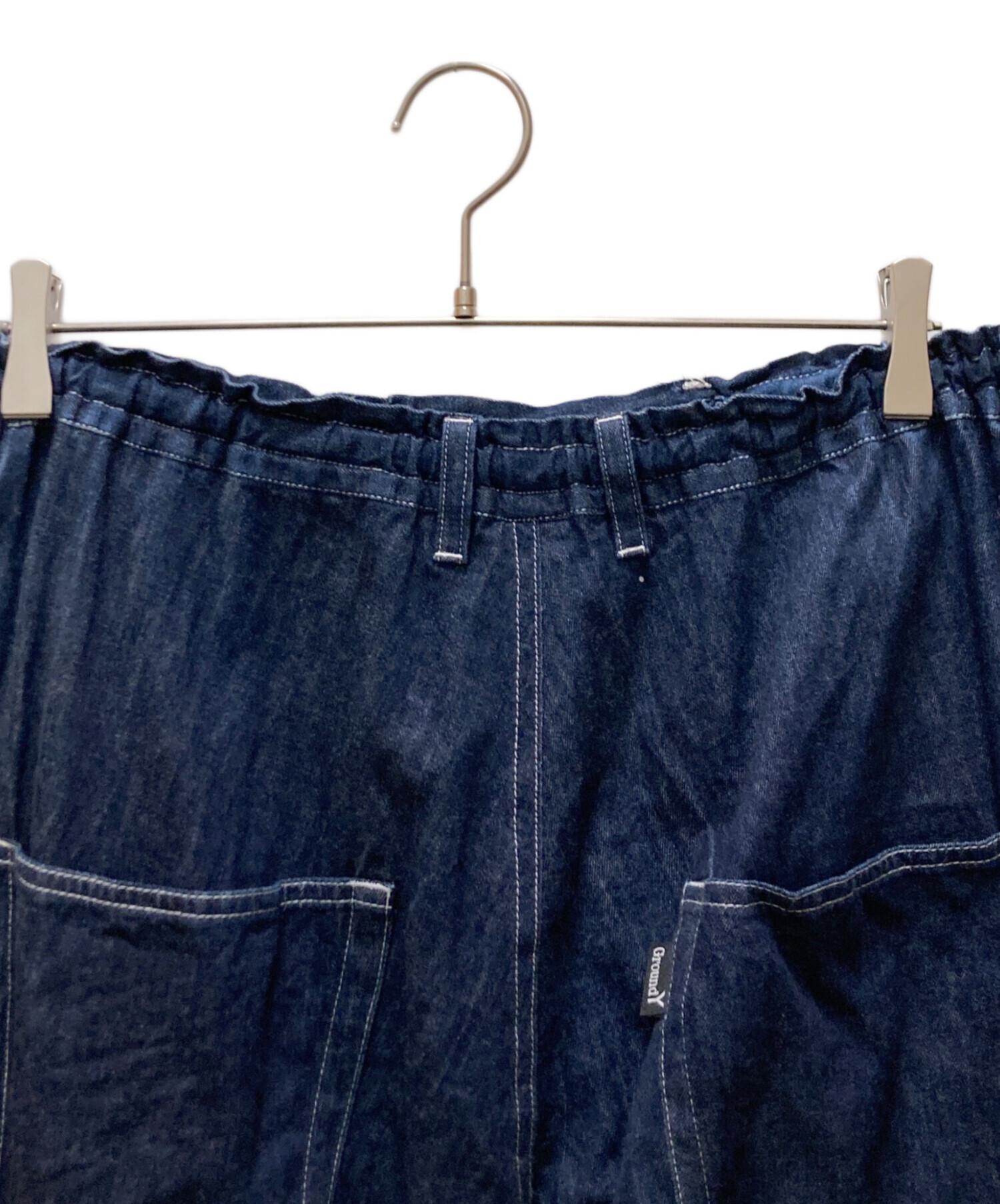Ground Y デニム サルエルパンツ 3 中古・古着通販】GROUND Y (グラウンドワイ) サルエルデニムパンツ