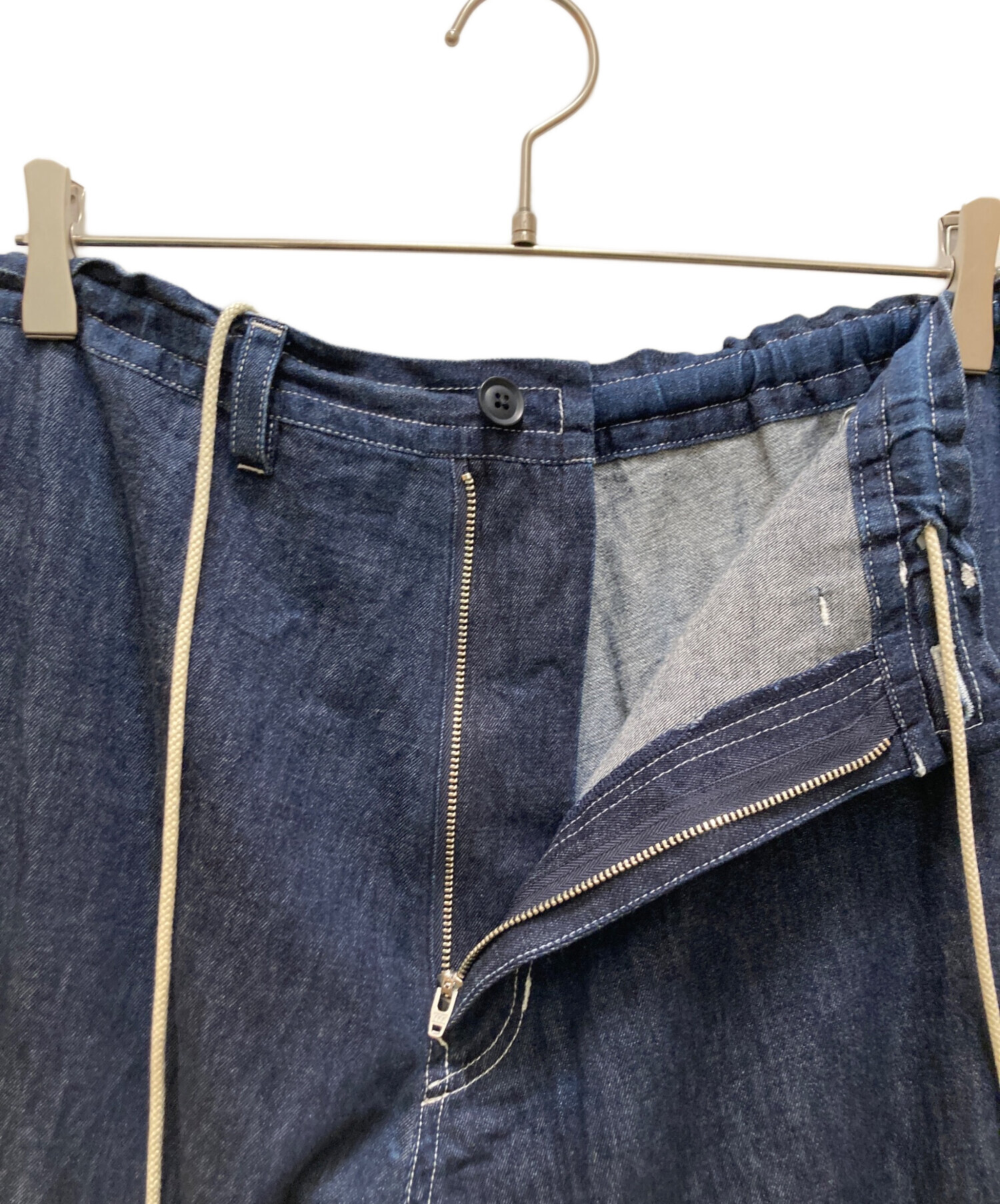 Ground Y デニム サルエルパンツ 3 中古・古着通販】GROUND Y (グラウンドワイ) サルエルデニムパンツ
