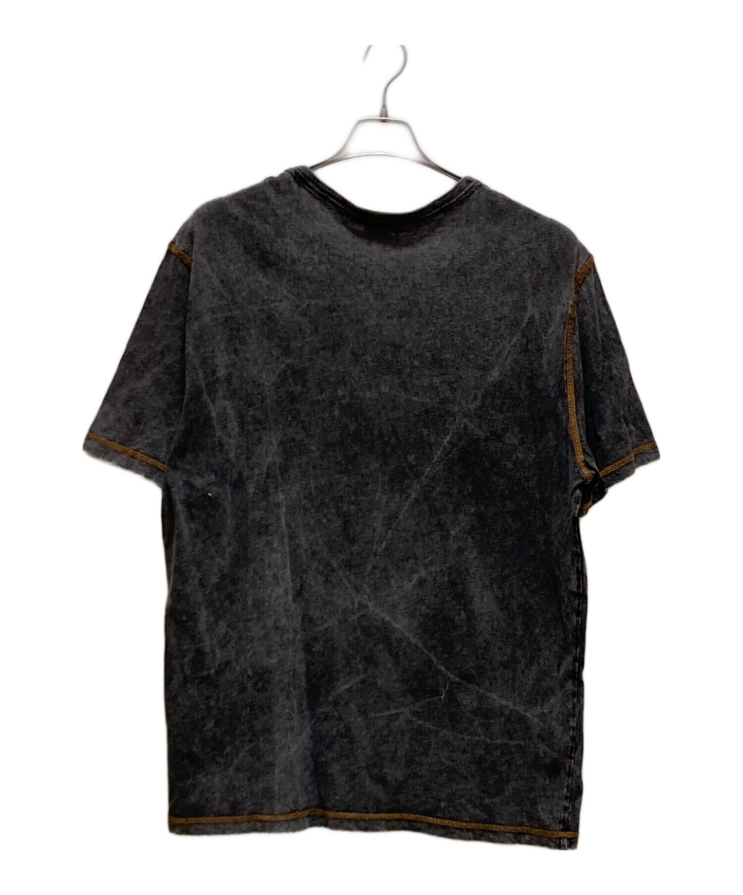 中古・古着通販】DIESEL (ディーゼル) ウォッシュ加工プリントTシャツ