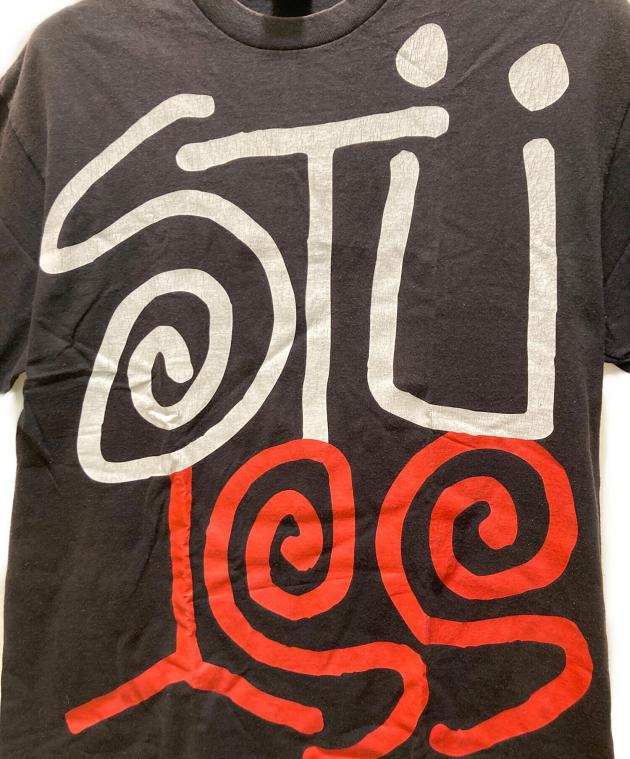 中古・古着通販】stussy (ステューシー) ラスタデカロゴTシャツ