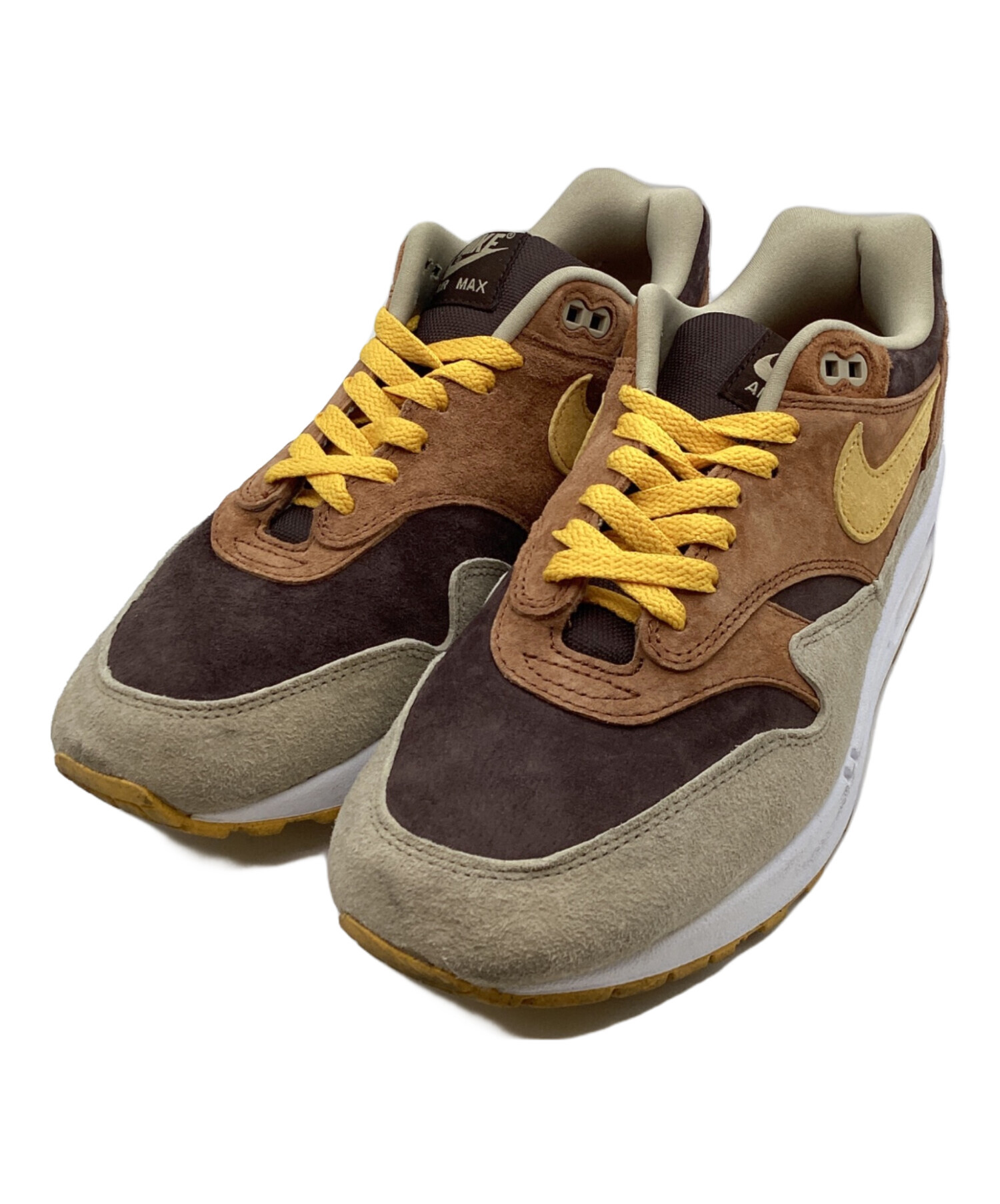 Nike Air Max 1 Duck Pack ピーカン＆イエローオークル 中古・古着通販】NIKE (ナイキ) エアマックス1 ダックパック 