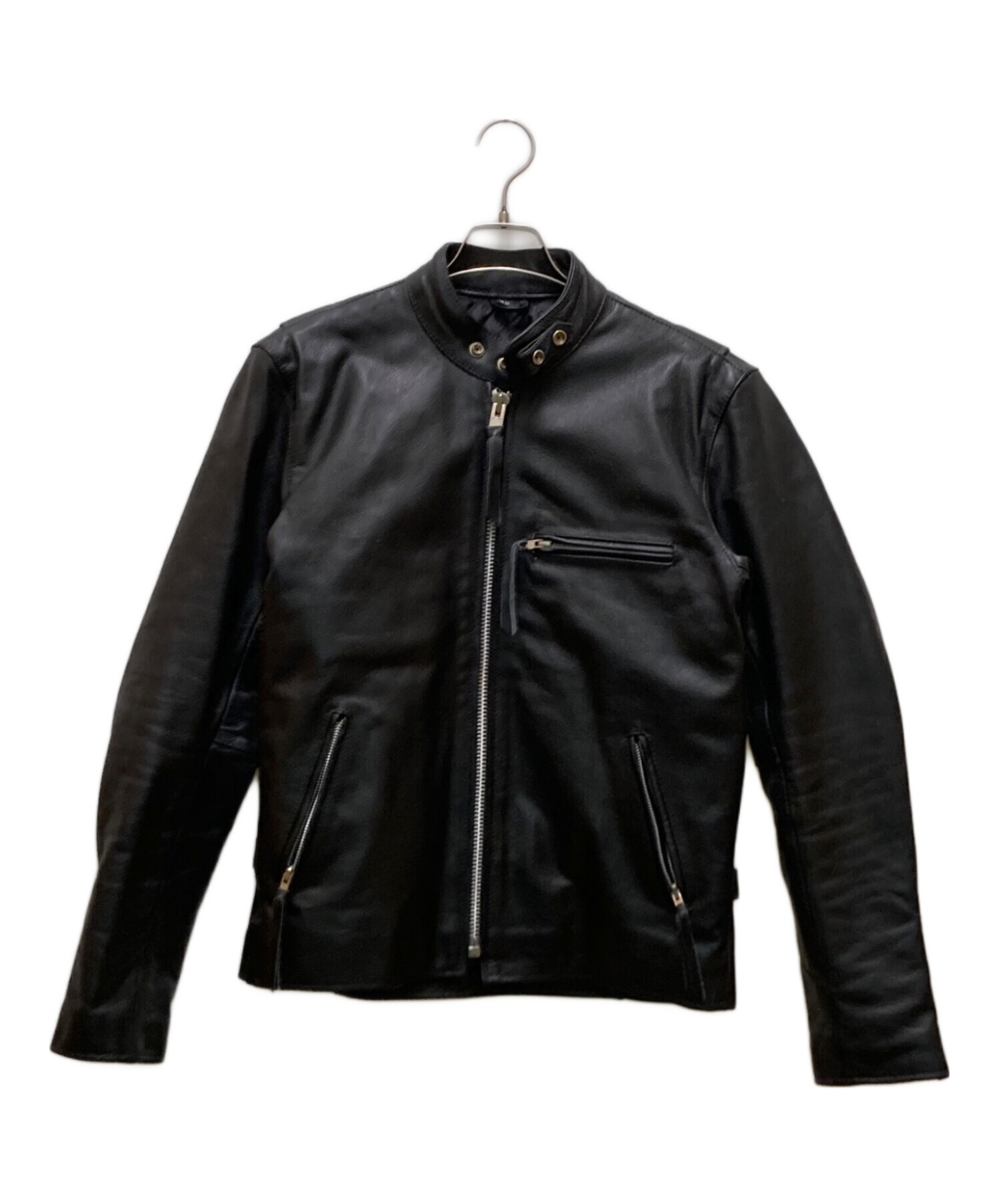 中古・古着通販】Freeclom (フリークロム) シングルレザーライダース 中古・古着通販】Freeclom (フリークロム) シングルレザーライダース