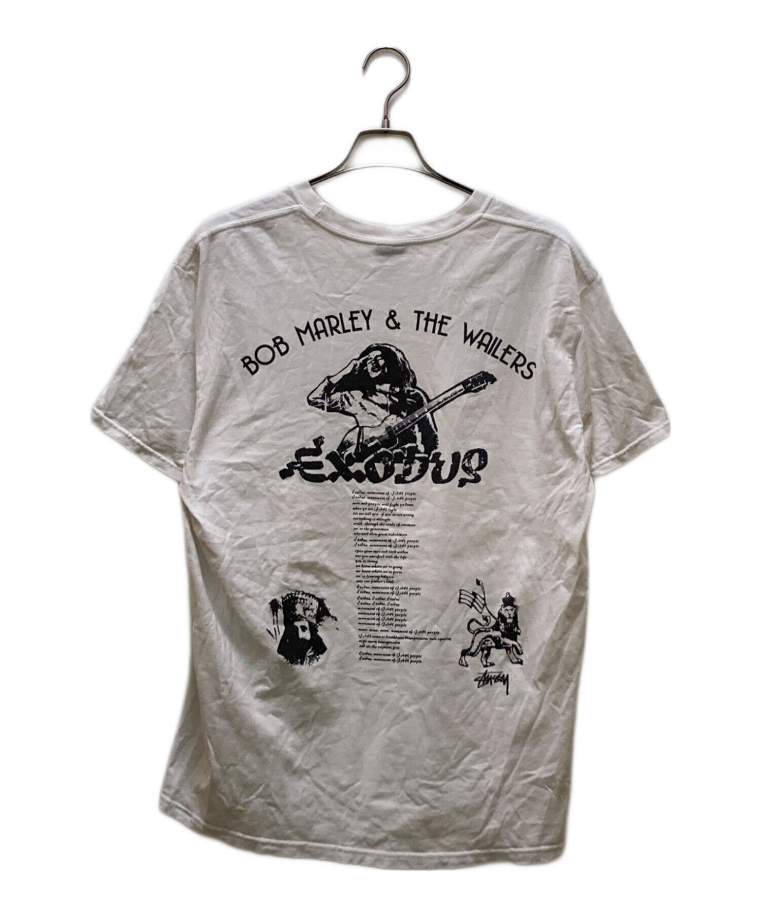 中古・古着通販】stussy (ステューシー) ボブマーリープリントTシャツ