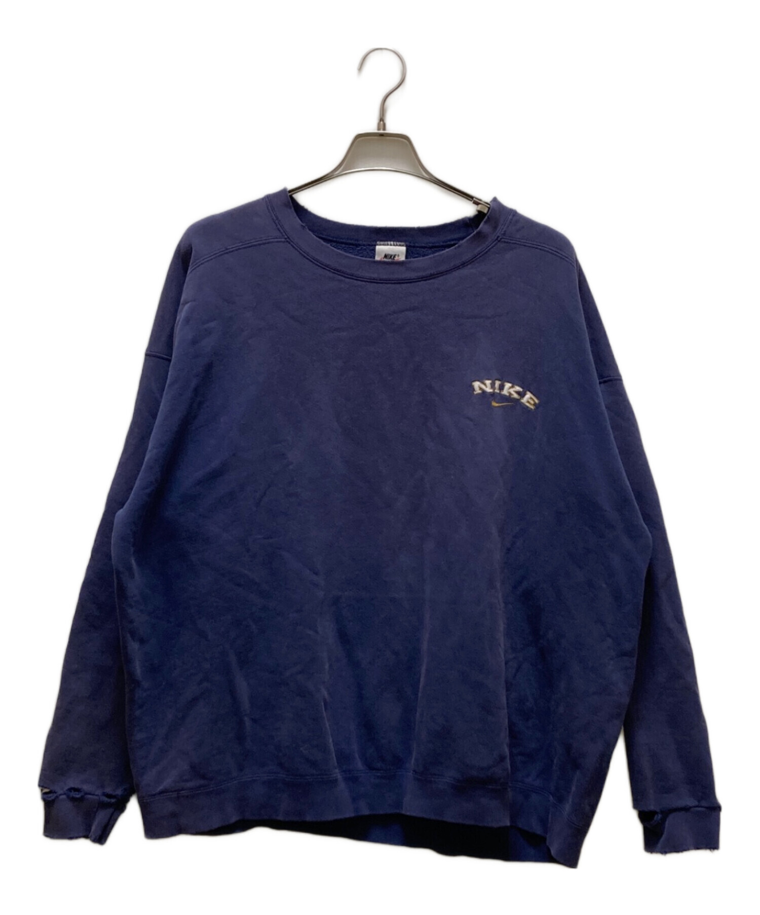 Nike ネイビー スウェット　90s vintage wiz 中古・古着通販】NIKE (ナイキ) ヴィンテージスウェット ネイビー