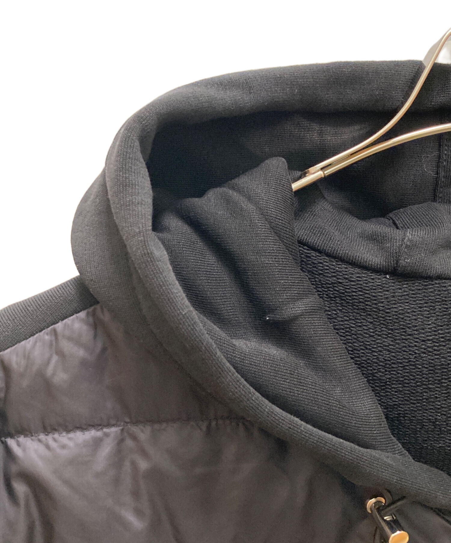 中古・古着通販】MONCLER (モンクレール) レザーワッペンロゴ