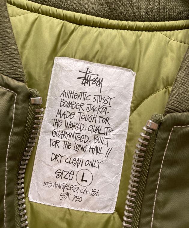 中古・古着通販】stussy (ステューシー) リバーシブルボンバー