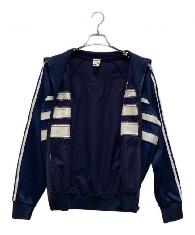 adidas アディダス　トラックジャケット　ネイビー 中古・古着通販】adidas (アディダス) 70sヴィンテージトラック