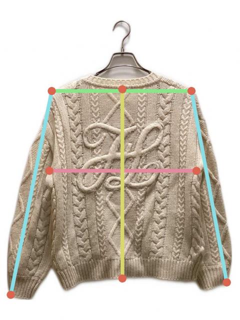 中古・古着通販】Her lip to (ハーリップトゥ) H Boa Cable Knit