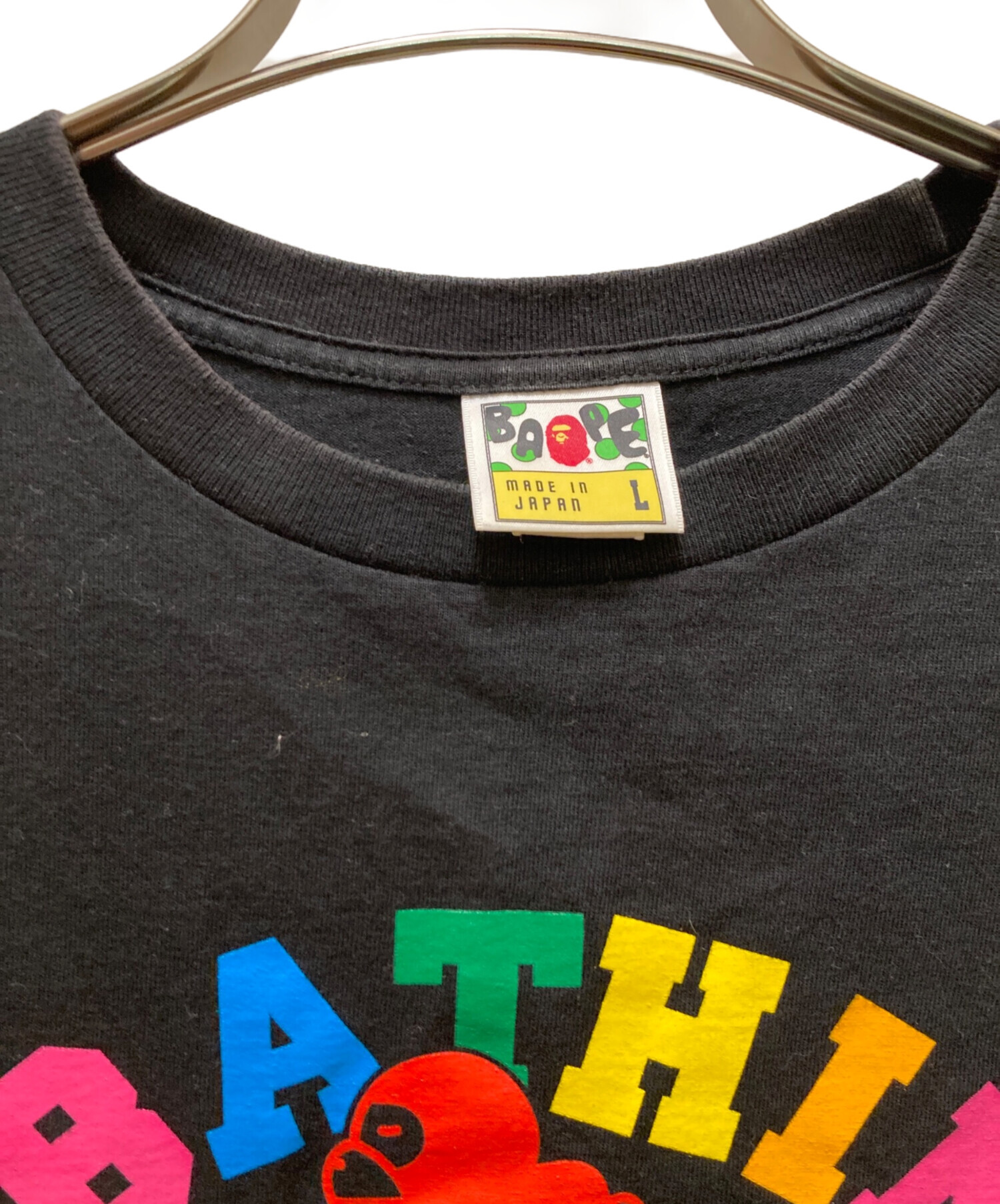 中古・古着通販】A BATHING APE (アベイシングエイプ) レインボーロゴ