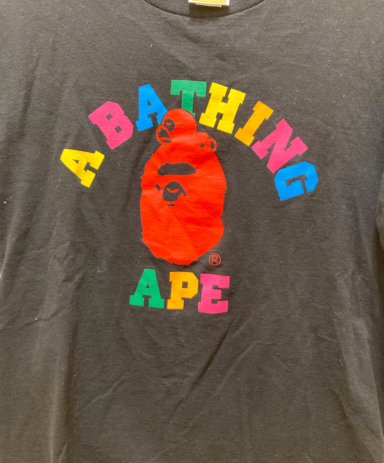 中古・古着通販】A BATHING APE (アベイシングエイプ) レインボーロゴ