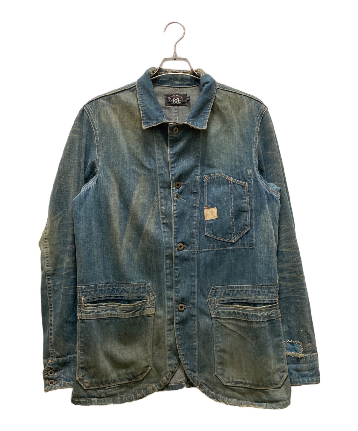 中古・古着通販】RRL (ダブルアールエル) ヴィンテージ加工デニム