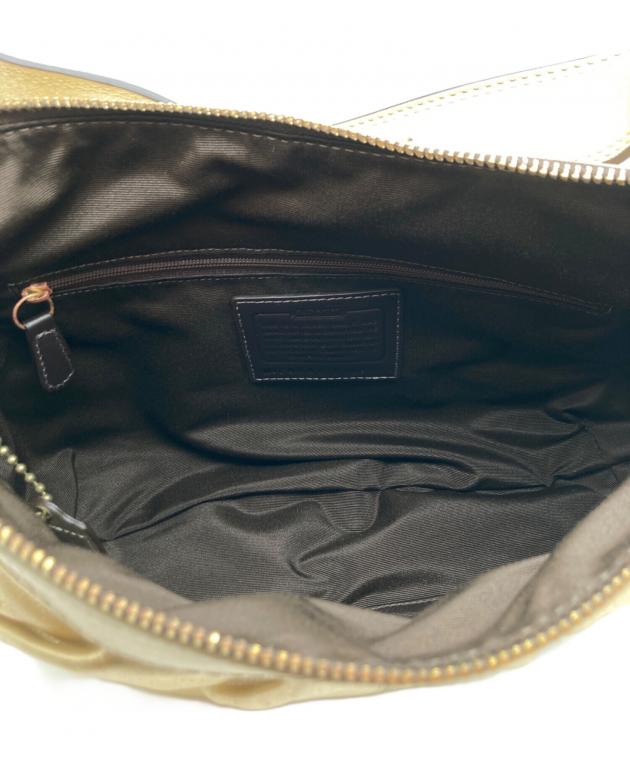 中古・古着通販】COACH (コーチ) ハーフムーン レザーワンショルダー