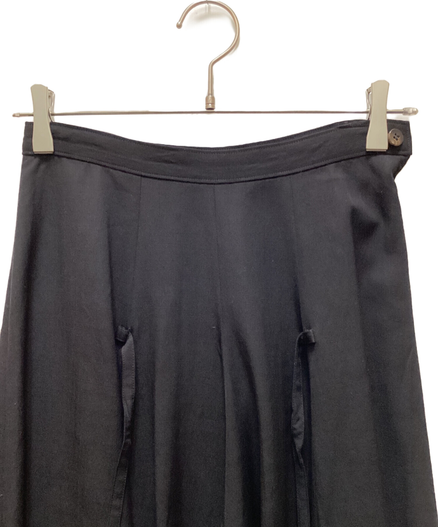 【tricot COMME des GARCONS】ブラック フレアスカート 中古・古着通販】tricot COMME des GARCONS (トリココムデギャルソン