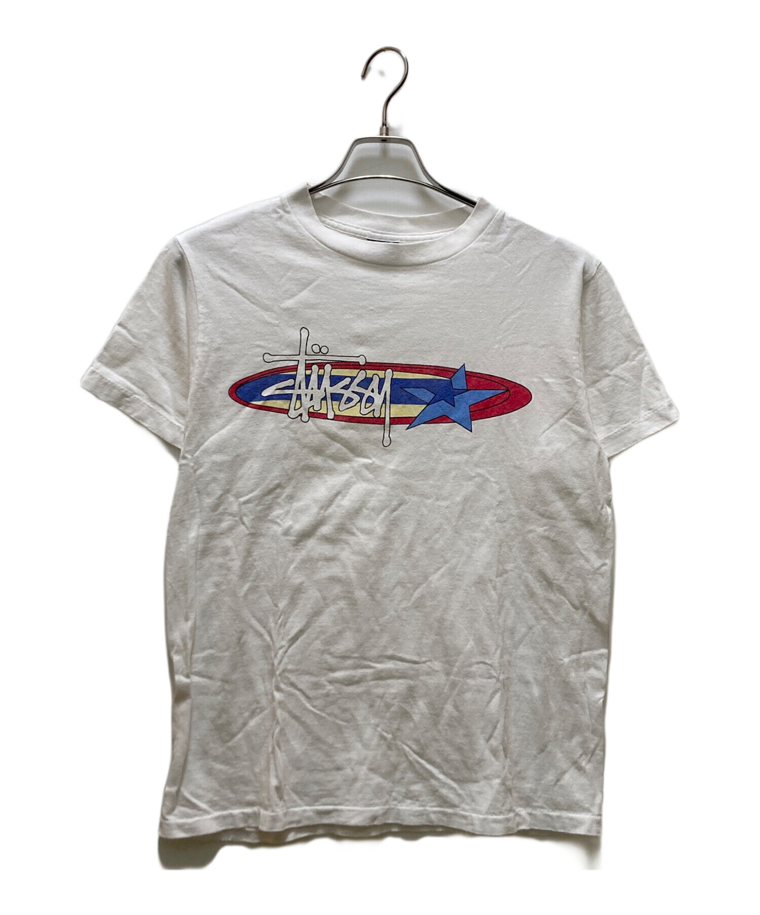 中古・古着通販】stussy (ステューシー) 90s スタープリントTシャツ