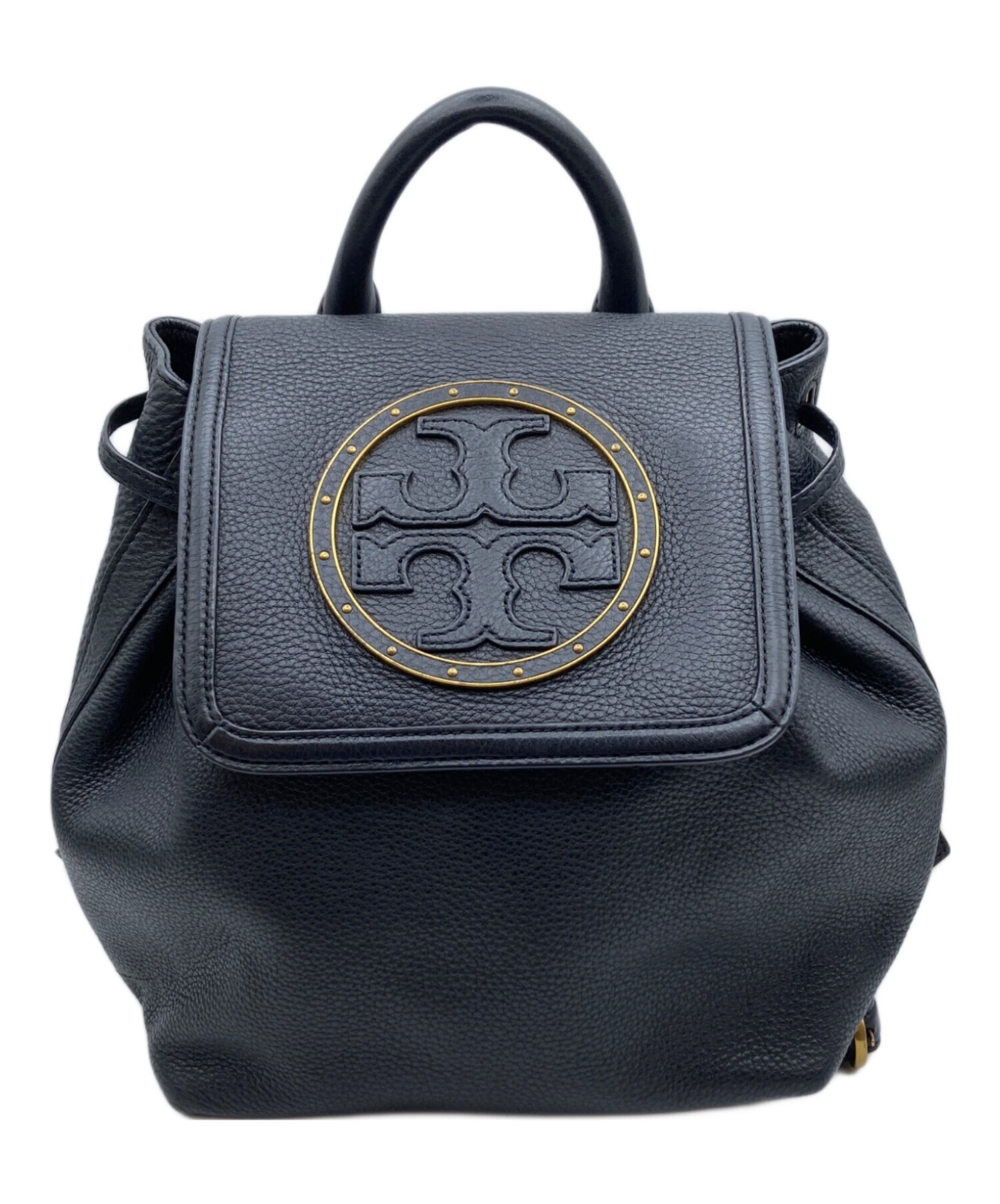 Tory Burch 革ﾘｭｯｸ 中古・古着通販】TORY BURCH (トリーバーチ) レザーロゴリュックサック