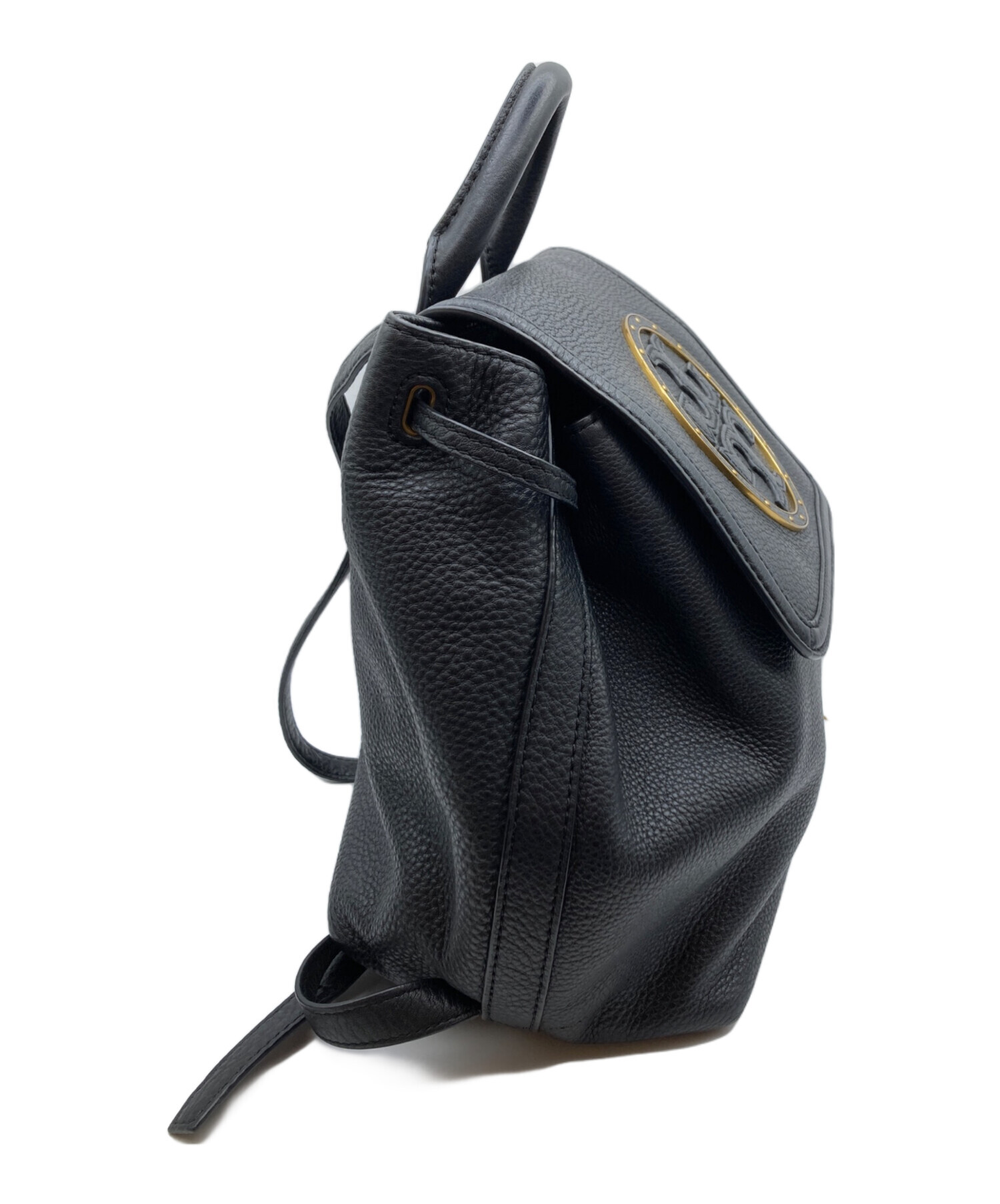 Tory Burch 革ﾘｭｯｸ 中古・古着通販】TORY BURCH (トリーバーチ) レザーロゴリュックサック