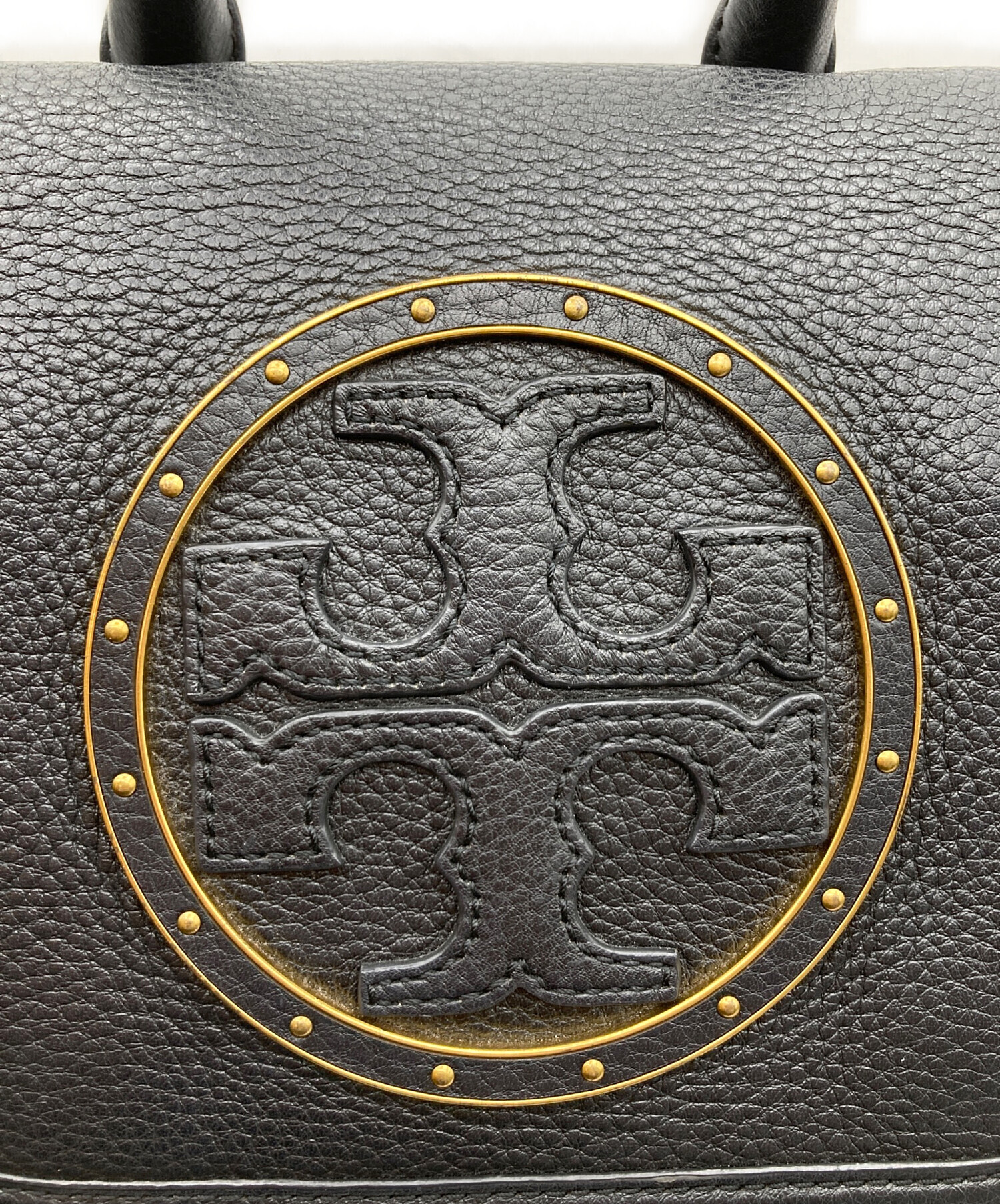 中古・古着通販】TORY BURCH (トリーバーチ) レザーロゴリュックサック