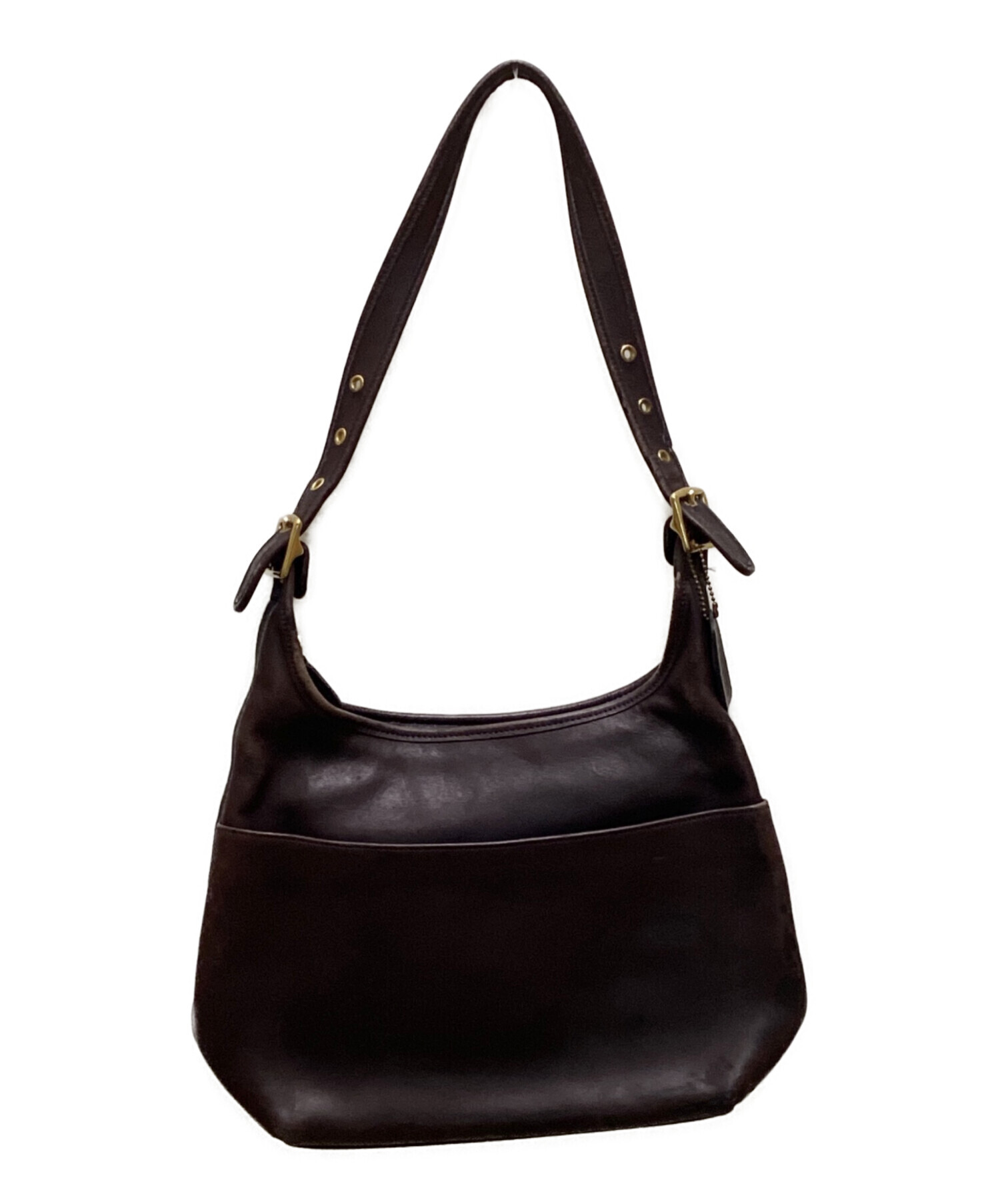 中古・古着通販】COACH (コーチ) ヴィンテージレザーショルダーバッグ