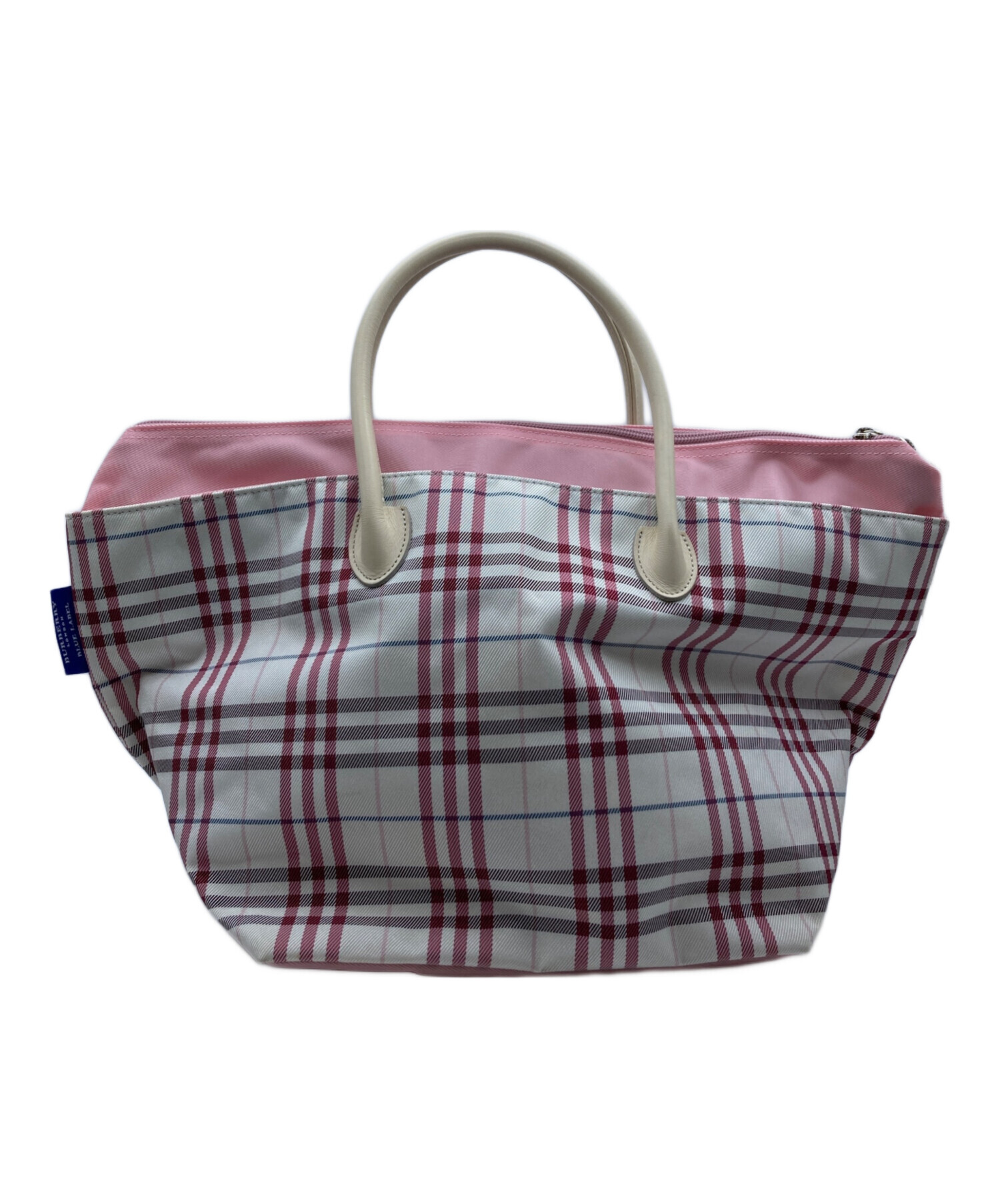 BURBERRY BLUE LABEL トートバッグ お譲りします。＊石川県＊美川より＊期間限定 中古・古着通販】BURBERRY BLUE LABEL (バーバリー ブルー レーベル