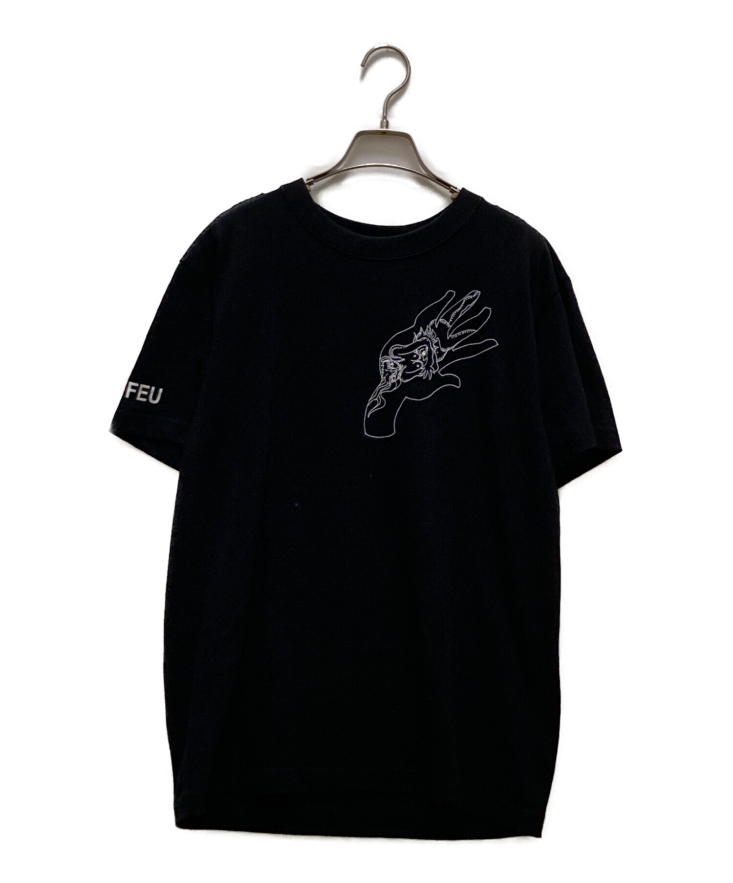 中古・古着通販】LIMI feu (リミフゥ) LIMI7 PT NORMAL T ブラック