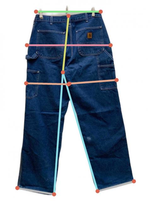 中古・古着通販】CarHartt (カーハート) ルーズフィットペインター